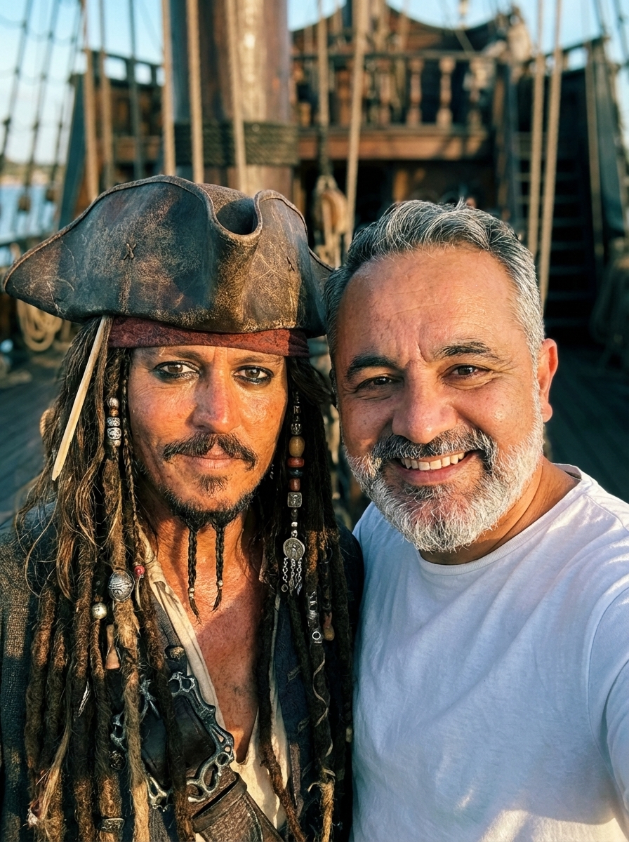 Es &ldquo;CAPITÁN&rdquo; Jack Sparrow!